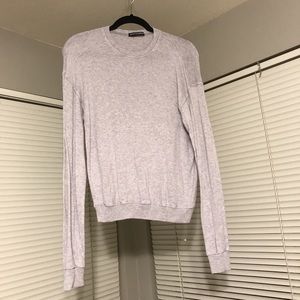 brandy melville grey sweatshirt